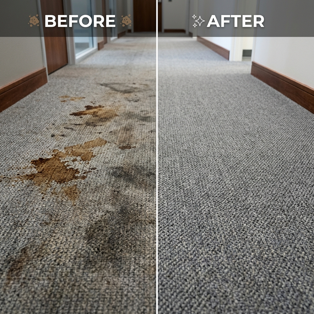 Limpeza de carpete empresarial Braga Clean